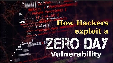 How Hackers Exploit “Zero Day” Vulnerabilities