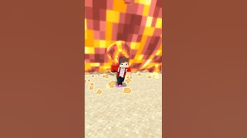 Steve, Mikey & JJ Running from the Lava Spike Roller Challenge!