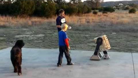 R2-D2s first steps
