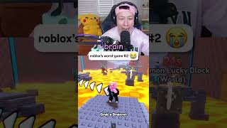 the worst roblox game (lava brainrot) 🤨