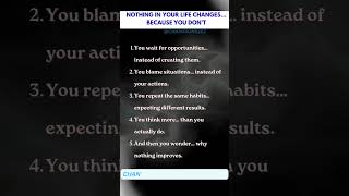 Nothing is your life changes #relationship #femalepov #psychology #mensmind #heartbreak #reelsviral