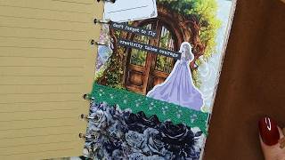 Satisfying Aesthetic Stickers Collage | Bullet Journal Page Design