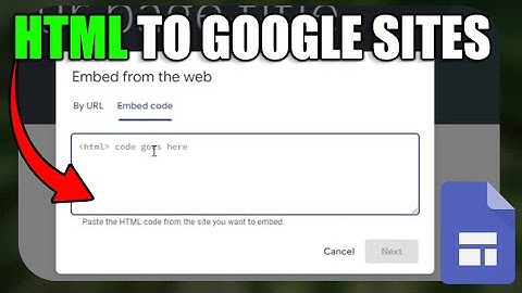 HOW TO CONNECT HTML TO GOOGLE SITES 2025! (FULL GUIDE)