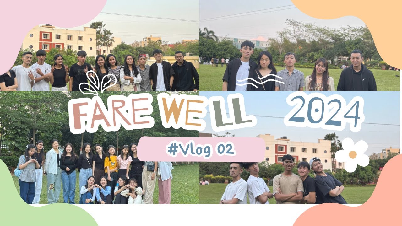 Farewell for Seniors | Class of 2024 🎓 | Bhutanese Students | KIIT University