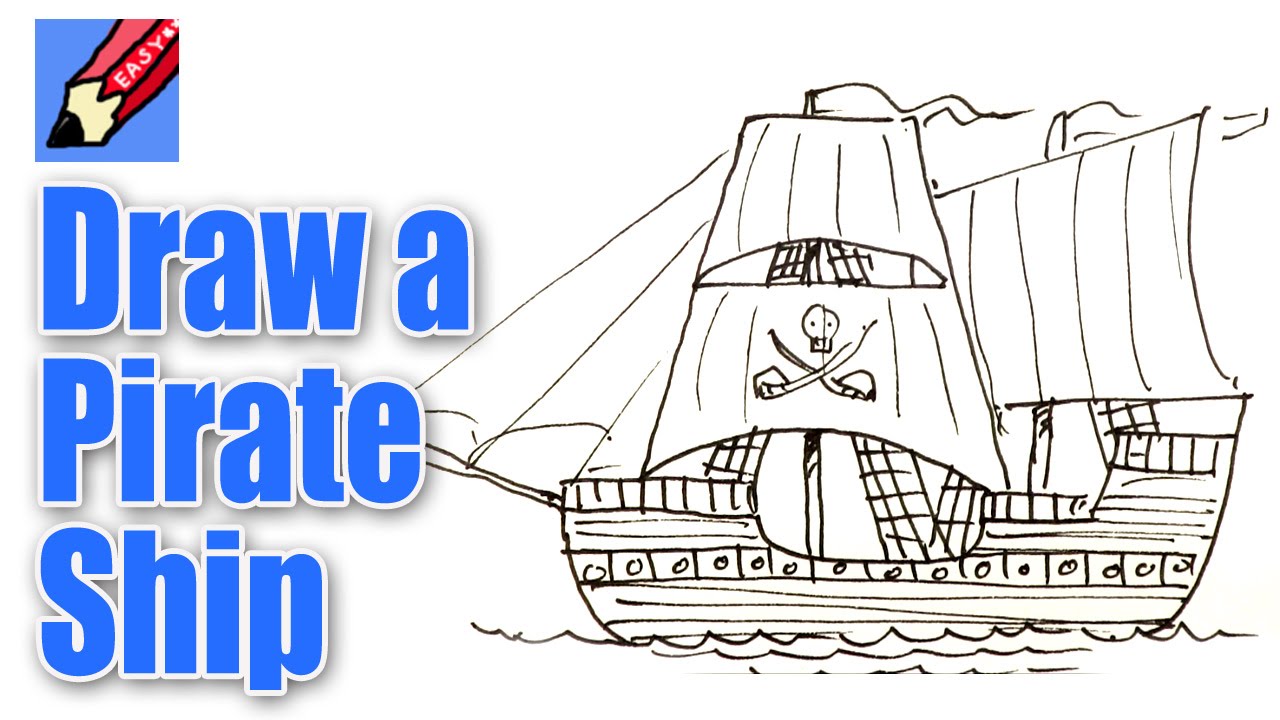 How To Draw A Pirate Ship » Rainparticular