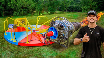 Putting a Jet Engine on a Merry Go Round