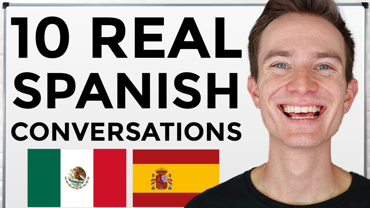10 Everyday Spanish Conversations For Beginners - YouTube