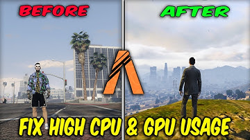 Solve High CPU Load & Low GPU Usage in  FiveM (2025)✅