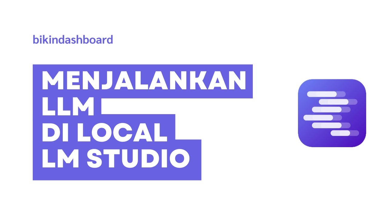 Menjalankan Local LLM dengan LM Studio - YouTube
