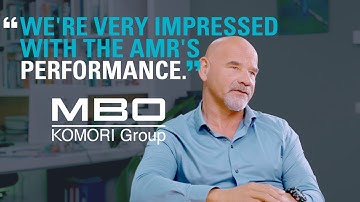 🚀 How AMRs Transform Print Production | MBO Postpress Smart Factory