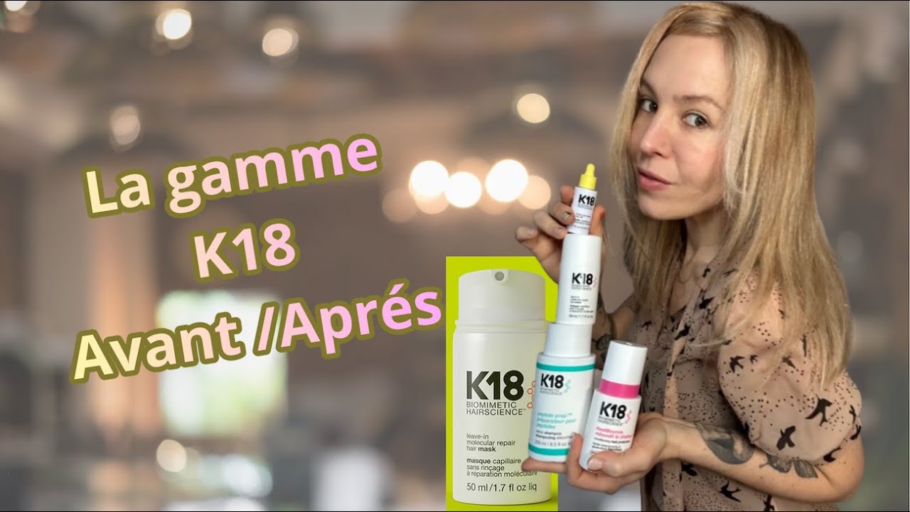 Avis La gamme K18 sur des cheveux décolorés