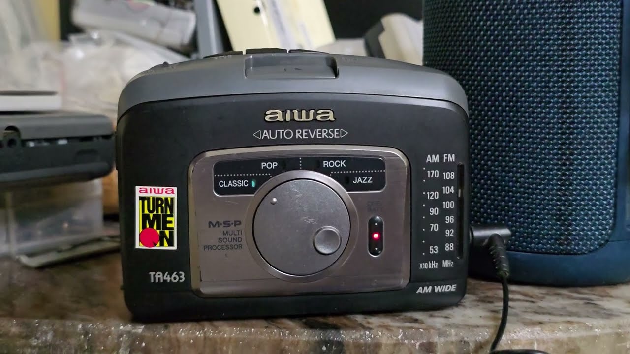 aiwa automatic reverse Walkman cassette player sale call 📞 8888803088