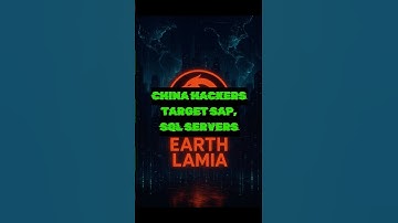China Hackers Target SAP & SQL Servers!