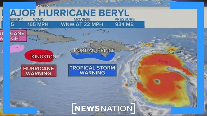 Hurricane Beryl barrels toward Jamaica as Category 5 storm | Morning in America