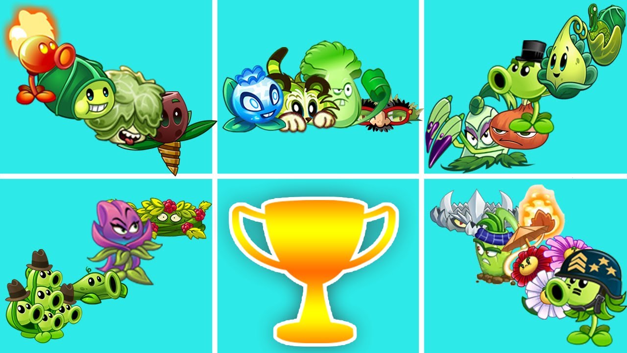 05 Team Plant Which Team Plant Strongest? PvZ 2 Team Plant YouTube