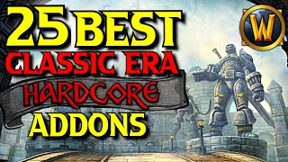25 BEST Addons you NEED for Classic Era & Hardcore WoW
