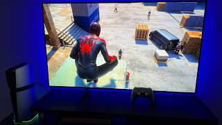 Spiderman 2 on PS5 PRO Looks INSANE | SAMSUNG S90F OLED