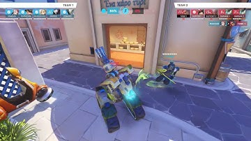 Overwatch 2 - Bastion Bot in a Nutshell... (Replay Moment - Lethal Bots)