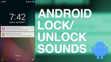Android Lock/Unlock Sounds (2023 Edition)
