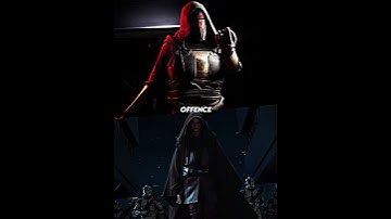 Knightfall Vader VS Darth Revan