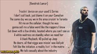 Drake - Buried Alive Interlude ft. Kendrick Lamar (Lyrics)