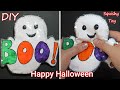 How to make a Halloween paper squishy toy👻🎃 / DIY ghost squishy 👻/ Handmade paper squishy toy 🦇