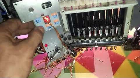 Dori device problem computerized embroidery machine swm