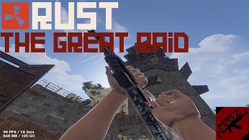 Rust: Intense 60 Rocket Raid on FBI -| Rusty Moose US |-
