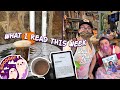 weekly reading vlog | blackoween, making pumpkin bread and meeting mercury stardust!