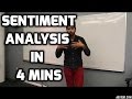 Sentiment Analysis in 4 Minutes