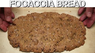 Tasty Keto Focaccia Bread Pizza Bianca GF DF No Yeast No Egg No Kneading under 10 minutes You Love