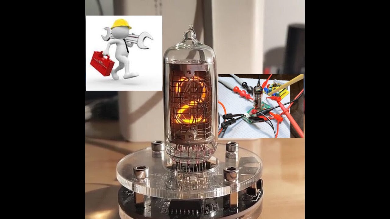 Japan Made QS 12 18 Single Nixie Clock Tube Test And Install