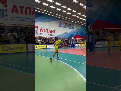 Отыгрыш от блока в 4 зоне против Ярославича 🏐 #волейбол #volleyball #прыжок