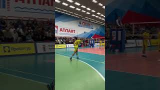 Отыгрыш от блока в 4 зоне против Ярославича 🏐 #волейбол #volleyball #прыжок