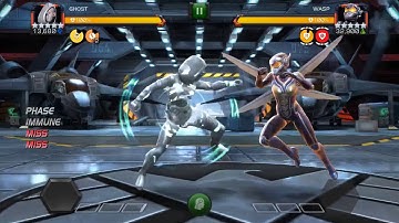 MCOC Variant 4 Quest 2 Ghost on destructive feedback and stun immune