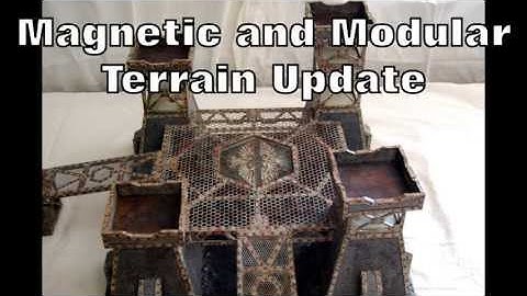 Imperial Guard Magnetized and Modular Landing Platform / Fortification - Part 4