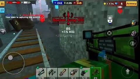 When rocket jumping in PG3D goes right