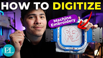 How to Digitize a Simple Outline Design with the Design Doodler | Digitizing Embroidery Tutorial