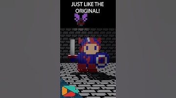 I Remade Hydlide in 3D #short