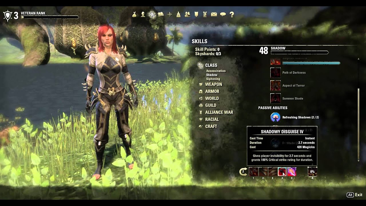 ESO - NightBlade Build With Daggers/Bow | Doovi