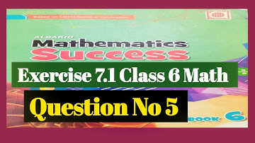 Class 6 math Exercise 7.1 Question no 5| Express the following percent as Ratios in simplest form |