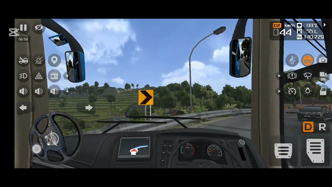 Left Hand Drive Passenger game Bus 31-50 Seats, Diesel Bus