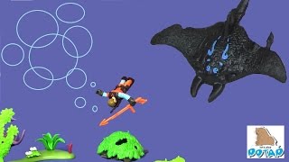 Мультики для Детей с Игрушками. Видео для Детей. Игровой Набор Imaginext Глубоководная Рыбалка(Это очень интересное видео, в котором мы посмотрим мультик про аквалангиста, его парусник и ловлю огромног..., 2016-12-08T15:32:27.000Z)