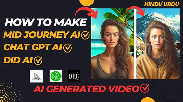 How to make Video Using AI | Video Generated by Midjourney + ChatGPT | OpenAI Tools | Create Free