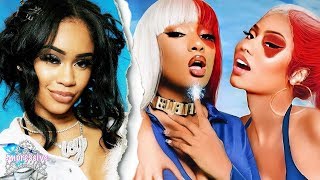 Saweetie gets dragged for trying to copy Megan Thee Stallion | Nicki and Megan collab!