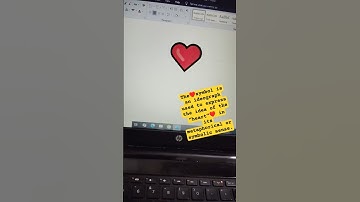 ❤️ Dil Symbol #shorts #msword #computer #heart #drawing #diy