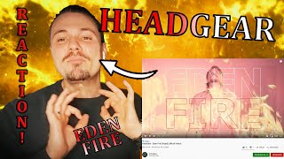 METAL SINGER REACTS | HEADGEAR - EDEN FIRE | REACTION | BLUE SKY THEORY