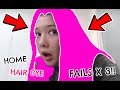 HOME HAIR DYE MAKEOVER FAILS X 3!!