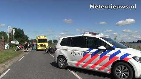 Motorongeval met doorrijder Wanneperveen