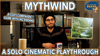 Mythwind | SOLO Cinematic Playthrough | An Endless Campaign Board Game